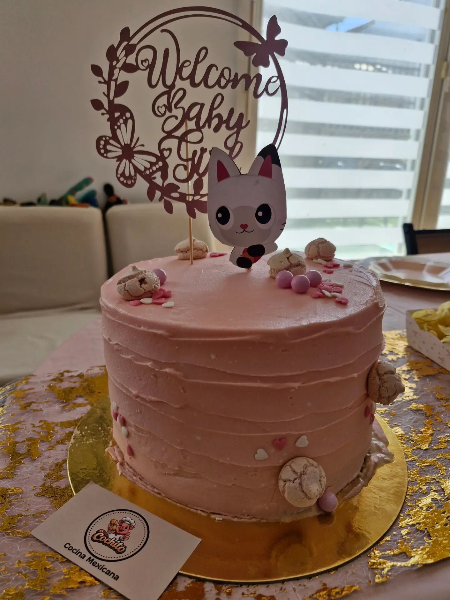 Gâteau décoré El Cochito